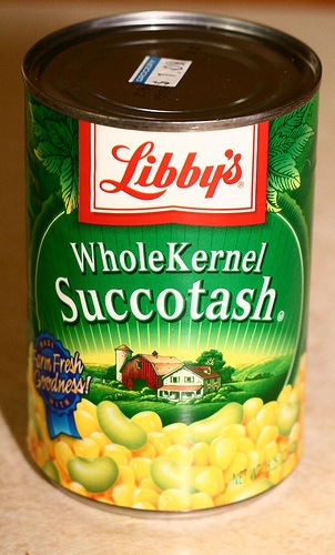 can of succotash